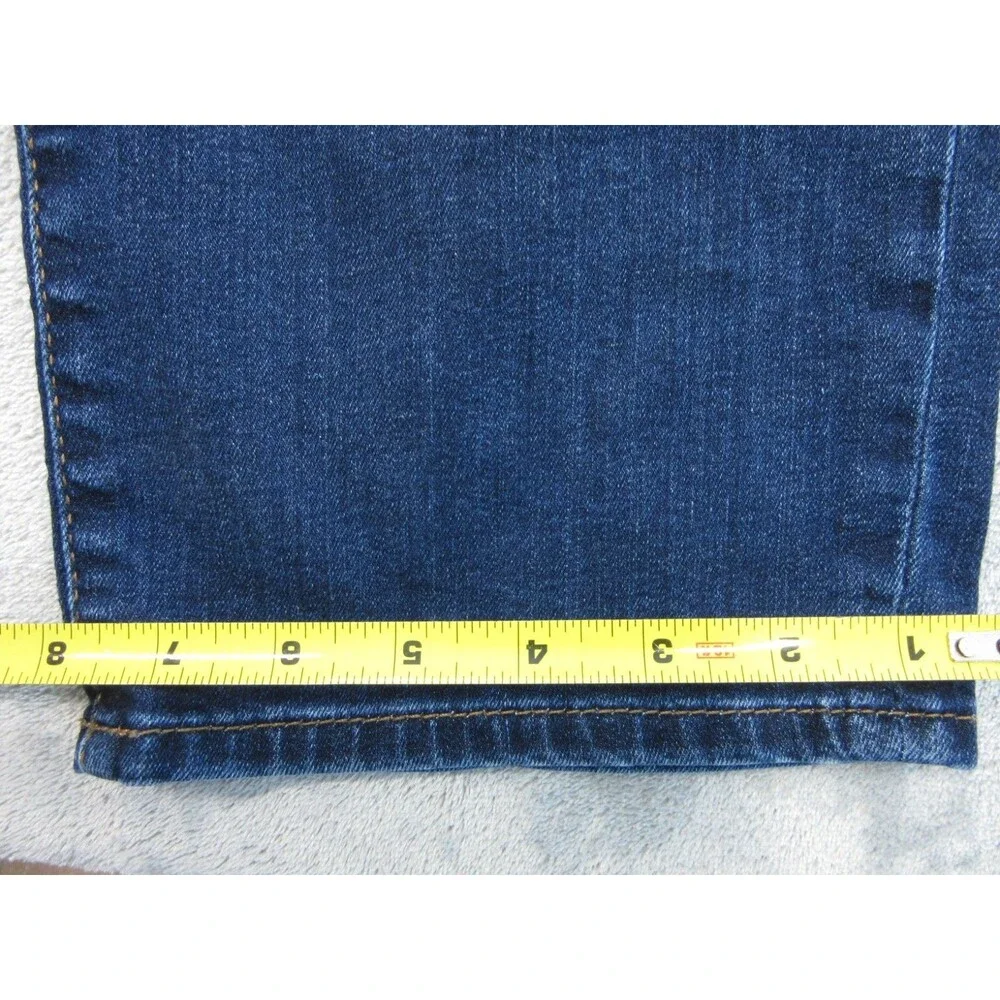Mavi Jeans Zach Mens 38x36 (Actual 35 x 34) Straight Leg Dark Wash Blue 5-Pocket